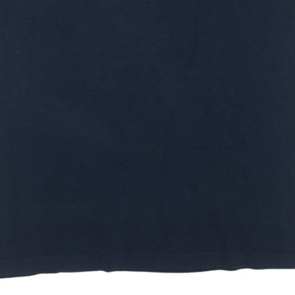 Hilfiger Athletics Men's Navy Blue Cotton Crew Neck T-Shirt XL