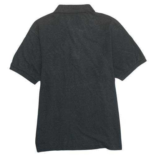 Lacoste Men's Black Regular Fit Polo Shirt Size L 100% Cotton
