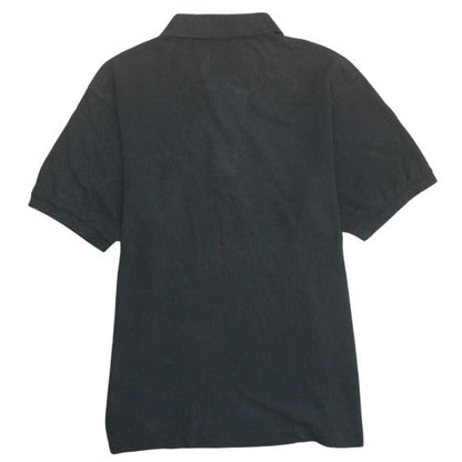 Lacoste Men's Black Regular Fit Polo Shirt Size L 100% Cotton