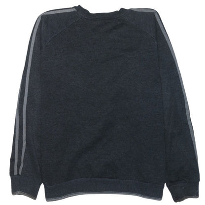 Lonsdale Men's Grey XL Pullover Sweatshirt Crew Neck Logo Sports Top
