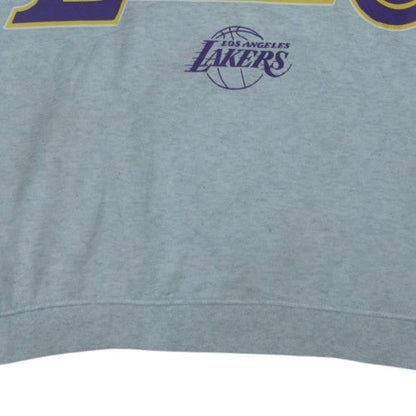 Primark NBA Los Angeles Lakers Grey Hoodie Women XL Pullover Hooded Sweatshirt