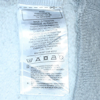 Nike Men's Grey Black XL Pullover Crew Neck Logo Sweatshirt