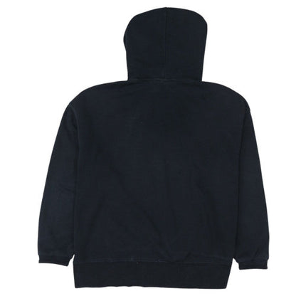 Nike Women Black Large Pullover Hoodie Sweatshirt Cotton Blend