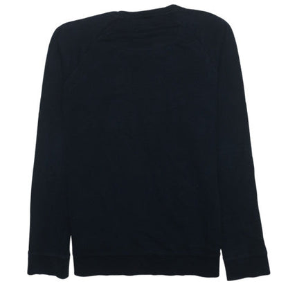 Hugo Boss Men's Black Cotton Crew Neck Sweatshirt M