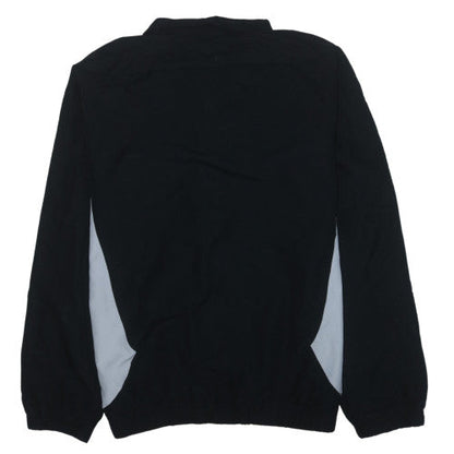 adidas Men's Black Full Zip Sports Sweatshirt Size L