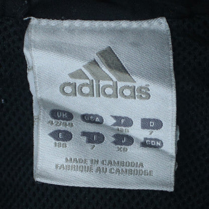 adidas Men's Black Full Zip Sports Sweatshirt Size L