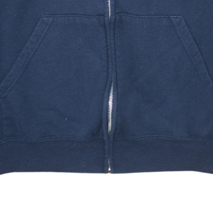 Champion Men's Navy Michigan Full Zip Hoodie XL Fleece