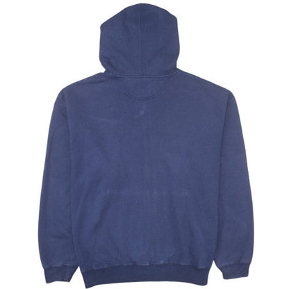 GAP Women's Navy Blue Full Zip Hoodie M Cotton Blend Casual