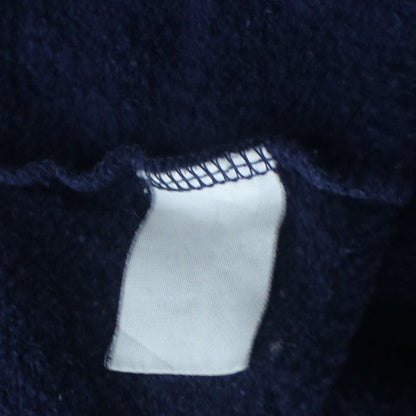 GAP Women's Navy Blue Full Zip Hoodie M Cotton Blend Casual