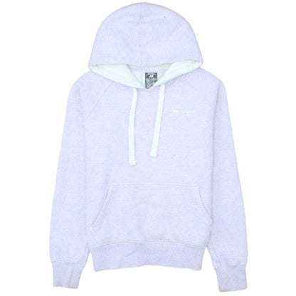 New Balance Womens Lilac Pullover Hoodie XS Cotton Blend Lined