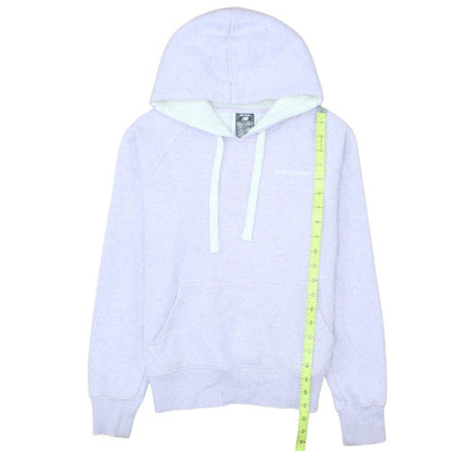 New Balance Womens Lilac Pullover Hoodie XS Cotton Blend Lined