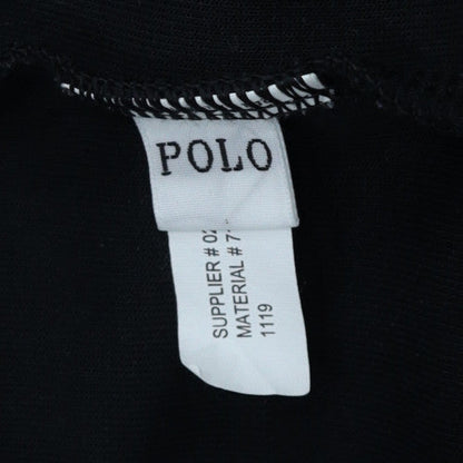 Polo Ralph Lauren Mens Black XL Pullover Hoodie Graphic Print