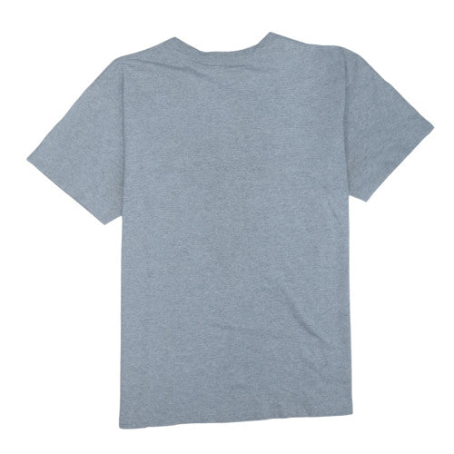 Majestic Men's Grey Washington Nationals Sports Logo T-Shirt Size L