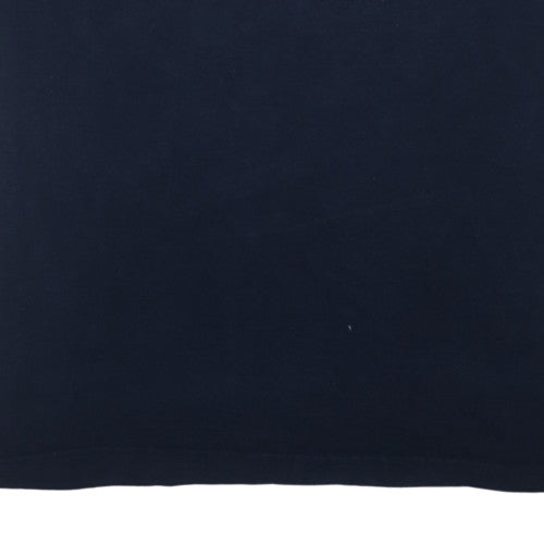 Starter Men's Navy Blue 3XL Cotton Crew Neck T-Shirt