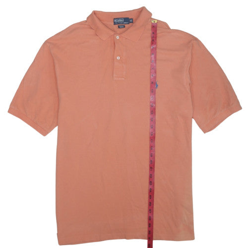 Ralph Lauren Men's Orange XLT Classic Cotton Polo Shirt