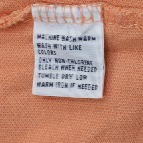 Ralph Lauren Men's Orange XLT Classic Cotton Polo Shirt