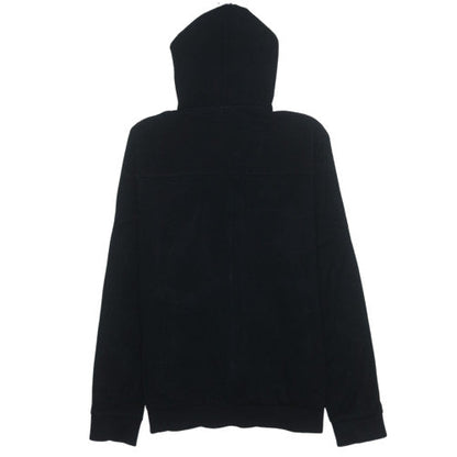 Hugo Boss Men's Black Full Zip Hoodie L Regular Fit Cotton Blend