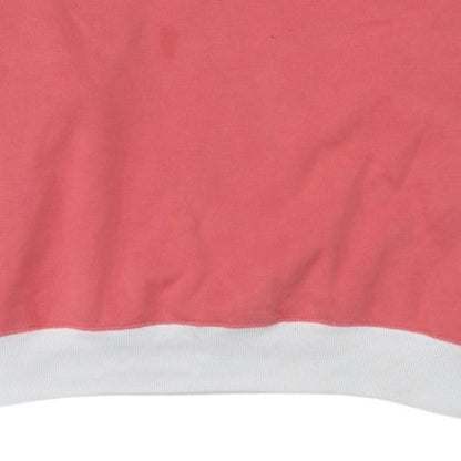 Polo Ralph Lauren Womens Coral Mint Sweatshirt XL Cotton Blend