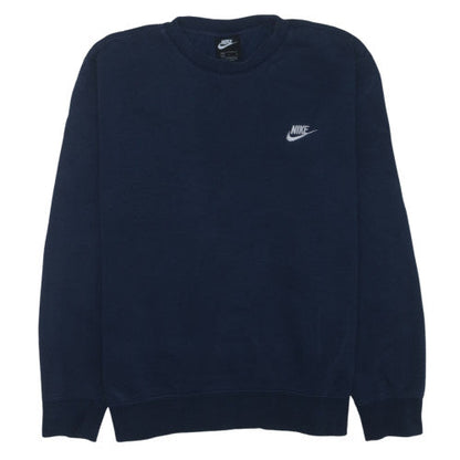 Nike Men's Blue Crew Neck Pullover Sweatshirt Size L