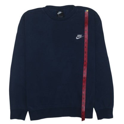 Nike Men's Blue Crew Neck Pullover Sweatshirt Size L