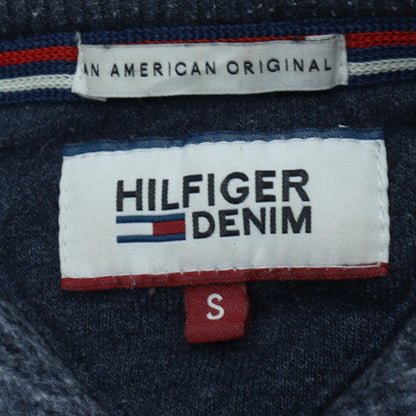 Hilfiger Denim Men's Blue Small Crew Neck Pullover Sweatshirt