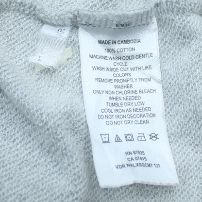 Nautica Men's Grey Crew Neck Sweatshirt S Classic Fit Cotton