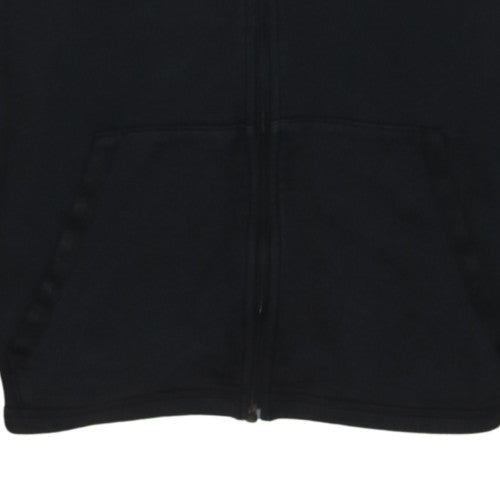 Timberland Men's Black Full Zip Hoodie Size M Outdoor Fleece