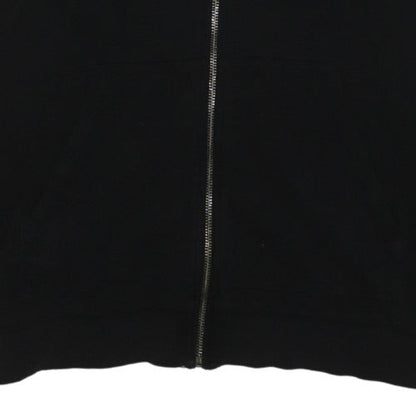 Calvin Klein Mens Black Full Zip Hoodie Size M Cotton Blend