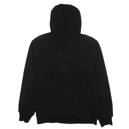 Carhartt Men Black Full Zip Hooded Hoodie M Heavyweight Lined