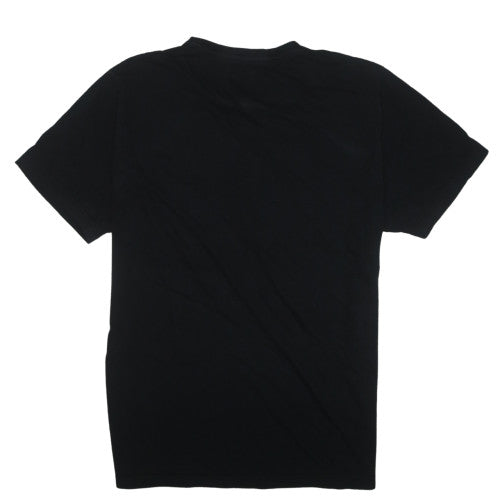 Puma Men's Black Crew Neck Short Sleeve Graphic Print T-Shirt XL