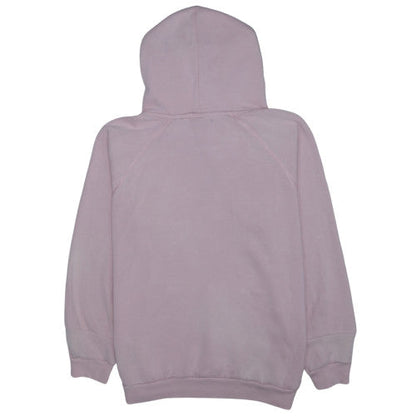 Polo Ralph Lauren Women Pink Pullover Hoodie L Logo Cotton Blend