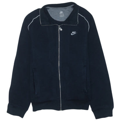 Nike Men's Blue Full Zip Fleece Sweatshirt M Regular Fit