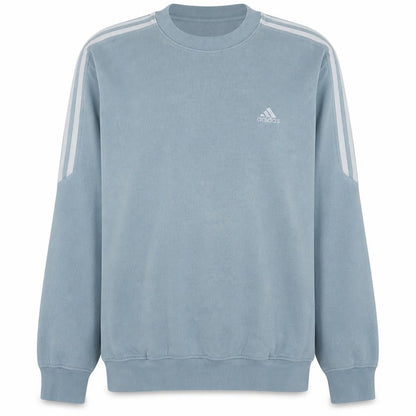 Adidas Men's Blue Crew Neck Pullover Sweatshirt Size L