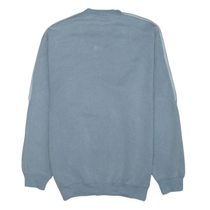 Adidas Men's Blue Crew Neck Pullover Sweatshirt Size L