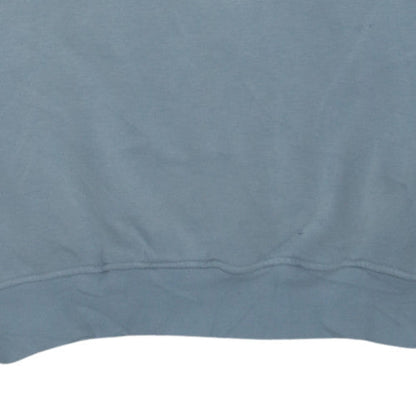 Adidas Men's Blue Crew Neck Pullover Sweatshirt Size L