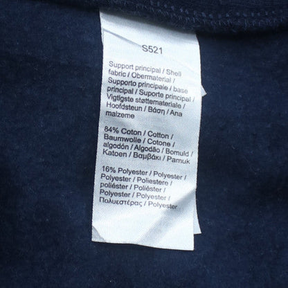 Lacoste Men's Blue Full Zip Sweatshirt L Regular Fit Logo Style