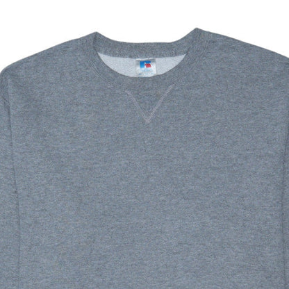 Russell Athletic Men's Grey XL Crew Neck Pullover Sweatshirt
