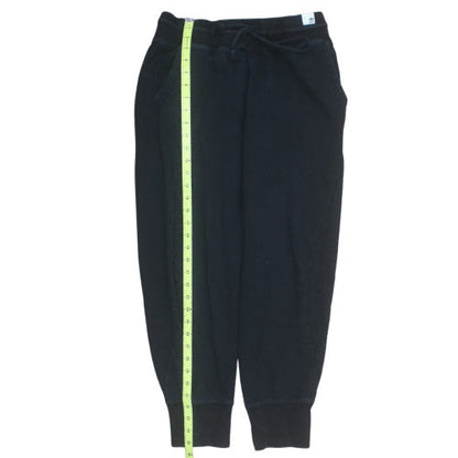 adidas Men's Black Jogger Trousers M Fleece Drawstring Regular Fit