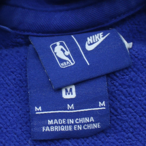 Nike Men’s Blue Pullover Hoodie M Graphic Sports Fleece
