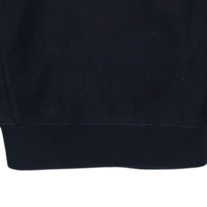Champion Women Black Small Reverse Weave Logo Crew Neck Sweatshirt