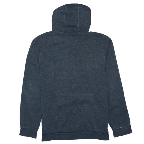 adidas Men’s Grey Pullover Hoodie Size L Sports Fleece Sweatshirt