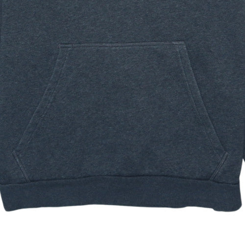 adidas Men’s Grey Pullover Hoodie Size L Sports Fleece Sweatshirt