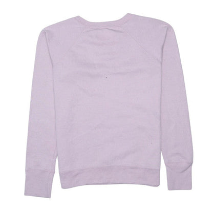 Champion Womens Pink Crew Neck Logo Sweatshirt Size M