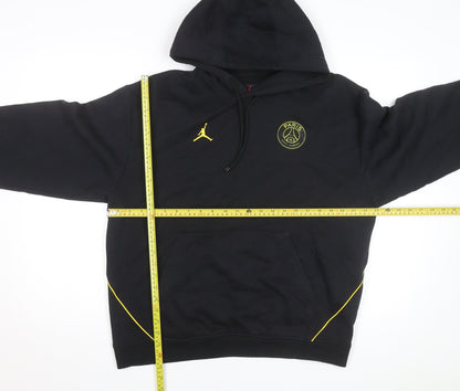 Jordan Paris Saint-Germain Black Men's Pullover Hoodie M