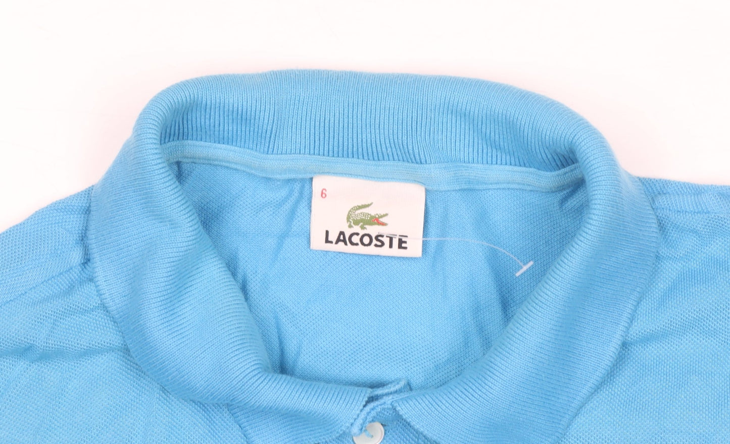 Lacoste Men's Blue Cotton Polo Shirt Size XL Classic Fit