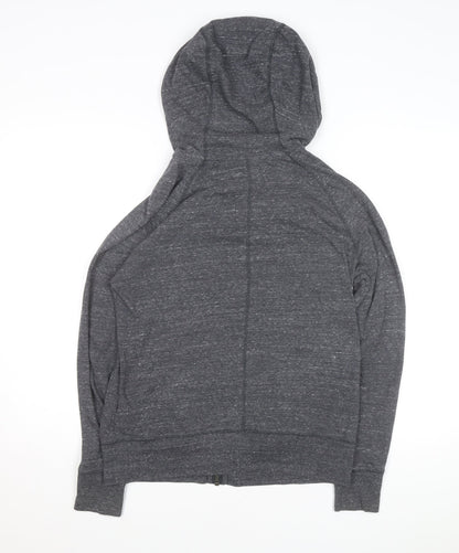 Nike Men's Grey Full Zip Hoodie Size M Regular Fit Sportswear
