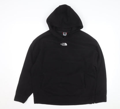 The North Face Women's Black Pullover Hoodie Fleece L Size