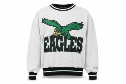 The Game Men's Grey Eagles Graphic Pullover Sweatshirt Size M