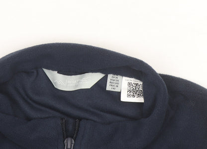 Regatta Women's Blue Fleece Sleeveless Basic Jacket Size 8