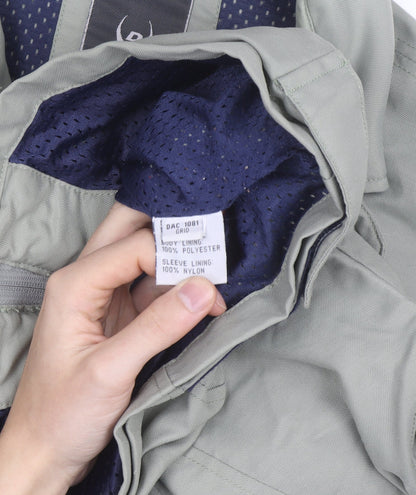 Duck and Cover Men's Grey Cotton Full Zip Casual Jacket M
